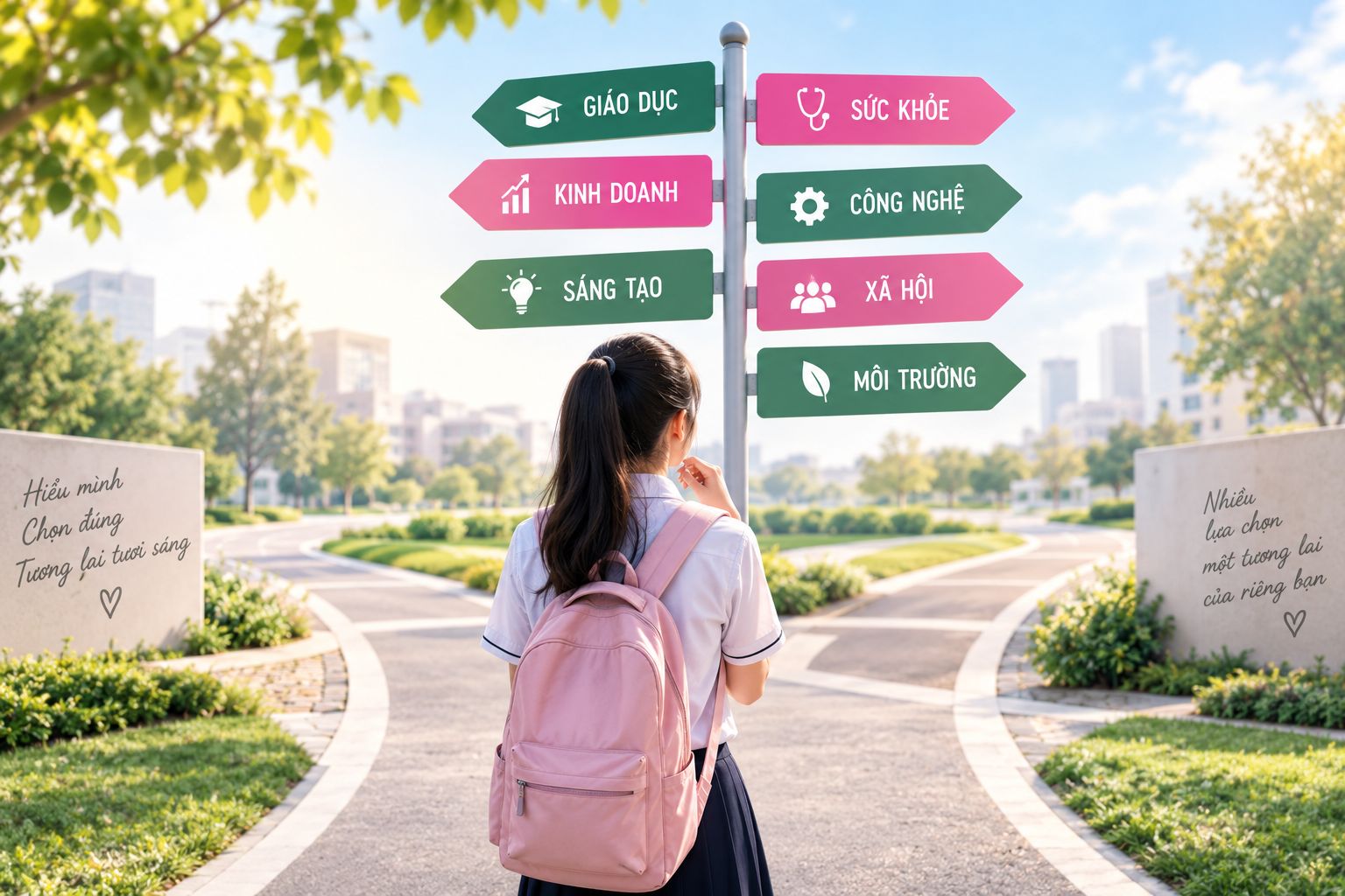 Học sinh đứng trước nhiều lựa chọn nghề nghiệp